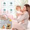 2 Pack Diaper Caddy Organizer - Portable Baby Caddy Organizer with Handle, Nursery Storage Bin and Car Organizer for Girls, Boys - Baby Gift Basket - Grey